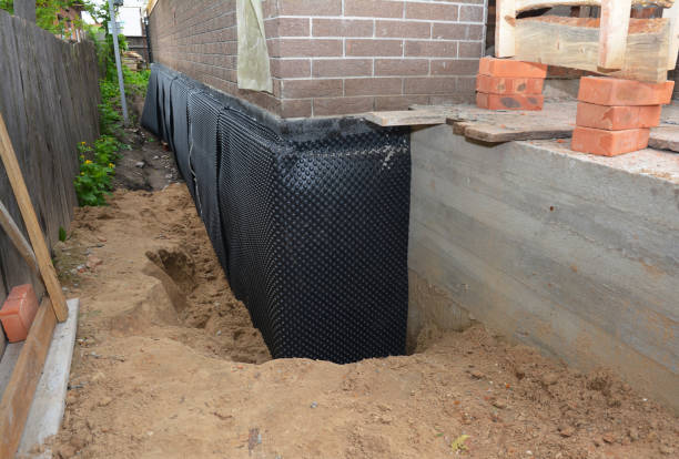 Happy homeowners after waterproofing job in Twinsburg